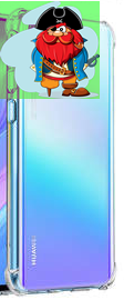 Чехол для Huawei Y8p силиконовый, цвет: прозрачный - фото 1 - id-p127880372
