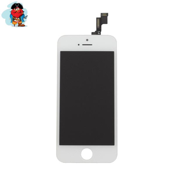 Экран для Apple iPhone 5S/SE с тачскрином, цвет: белый (аналог) - фото 1 - id-p81586818