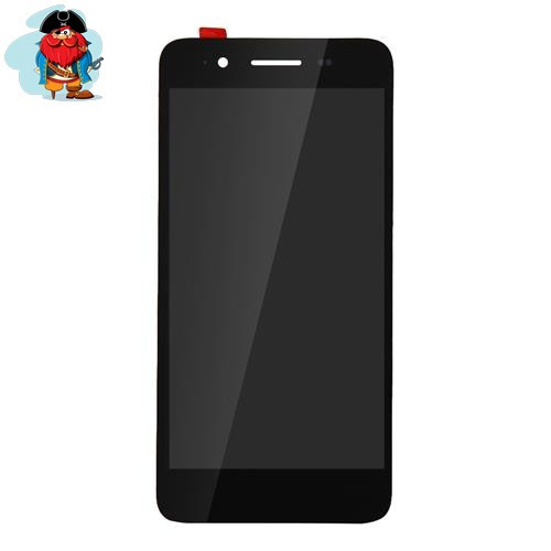 Экран для Huawei GR3 (TAG-L21, Enjoy 5S) с тачскрином, цвет: черный - фото 1 - id-p88615204