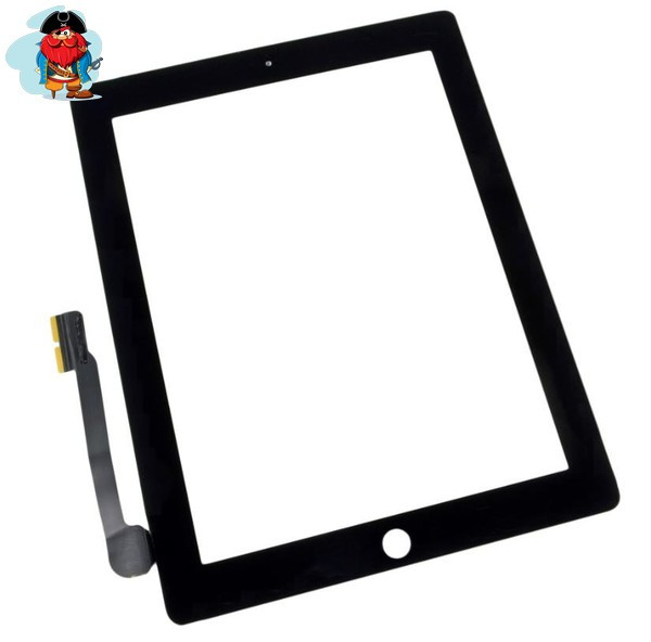 Тачскрин для планшета Apple iPad 4 (A1458, A1459, A1460), цвет: черный - фото 1 - id-p81588680