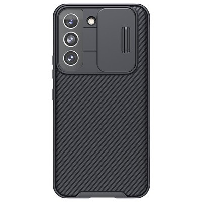 Чехол-накладка Nillkin CamShield Pro Черная для Samsung Galaxy S22 - фото 1 - id-p175490273