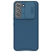 Чехол-накладка Nillkin CamShield Pro Синяя для Samsung Galaxy S22