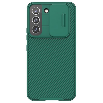 Чехол-накладка Nillkin CamShield Pro Зеленая для Samsung Galaxy S22 - фото 1 - id-p175490275