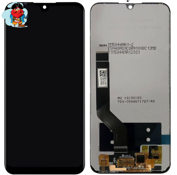 Экран для Xiaomi Mi Play с тачскрином, цвет: черный - фото 1 - id-p117746556