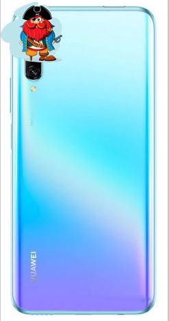 Задняя крышка (корпус) для Huawei Y9s (STK-L21), цвет: светло-голубой - фото 1 - id-p174357169