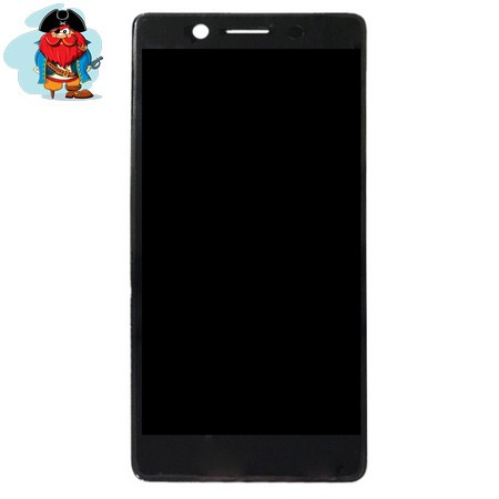 Экран для Nokia 7 с тачскрином, цвет: черный - фото 1 - id-p88617088