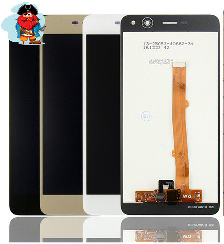 Экран для Huawei Y6 2017 с тачскрином, цвет: белый - фото 1 - id-p88615262