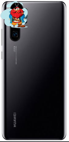 Задняя крышка для Huawei P30 Pro (VOG-L29), цвет: черный - фото 1 - id-p122674862