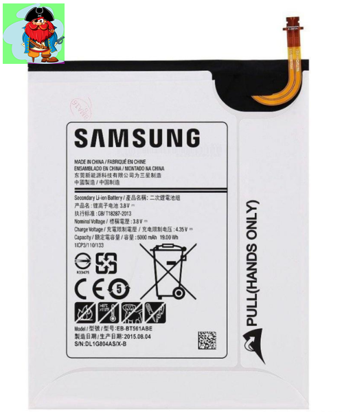 Аккумулятор для Samsung Galaxy Tab E 9.6 SM T560 (EB-BT561ABE) оригинальный - фото 1 - id-p128527834