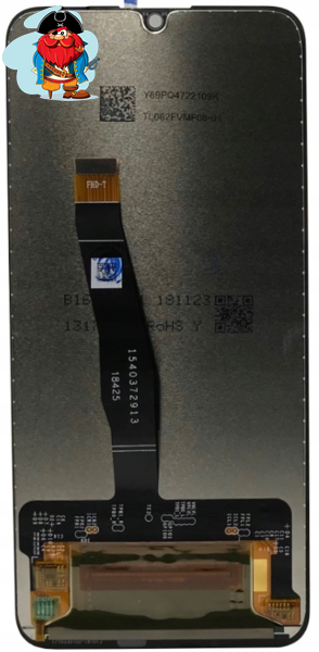 Экран для Huawei P Smart 2019 (POT-LX1) с тачскрином, цвет: черный - фото 1 - id-p95928079