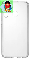 Чехол для Huawei P30 Lite силиконовый, цвет: прозрачный
