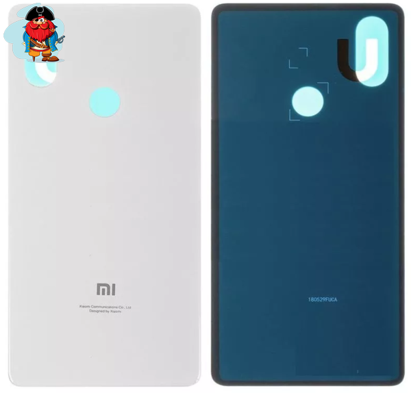 Задняя крышка для Xiaomi Mi 8 (Mi8) цвет: белый - фото 1 - id-p116115793