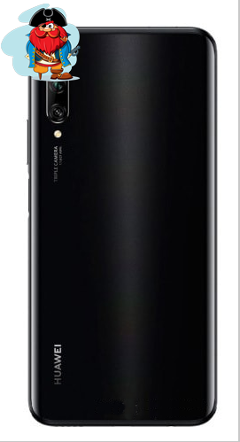 Задняя крышка (корпус) для Huawei Y9s (STK-L21), цвет: черный - фото 1 - id-p174356984