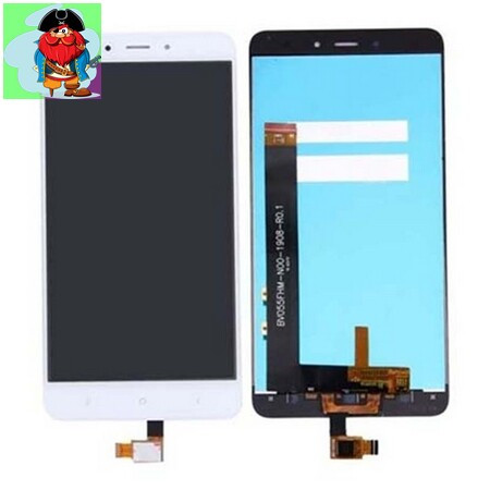 Экран для Xiaomi Redmi Note 4 с тачскрином, цвет: белый - фото 1 - id-p88615369