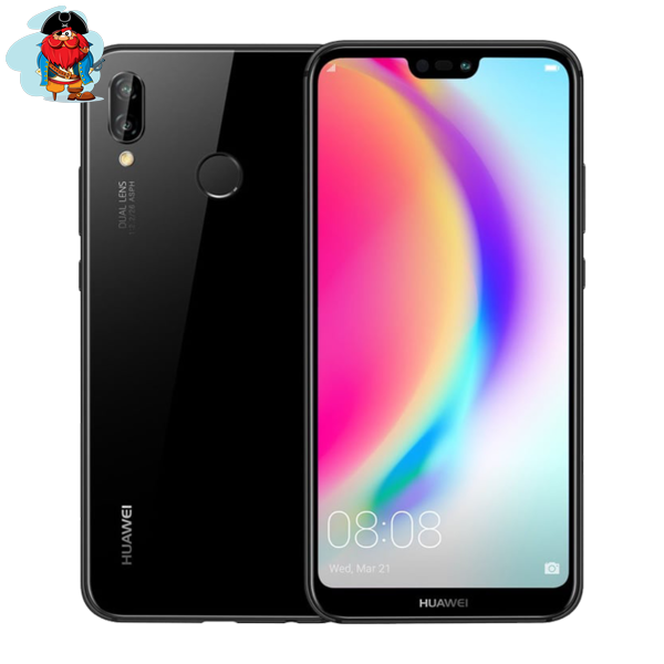 Экран для Huawei Nova 3e 2018 с тачскрином, цвет: черный - фото 1 - id-p99842798