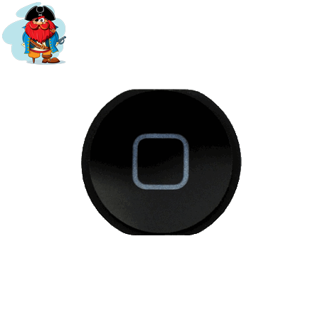 Кнопка Home для Apple iPad mini, цвет: черный - фото 1 - id-p88617268
