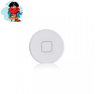 Кнопка Home для Apple iPad 3, цвет: белый