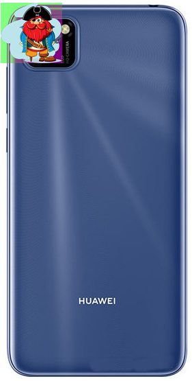 Задняя крышка (корпус) для Huawei Y5p, цвет: мерцающий синий - фото 1 - id-p169964534