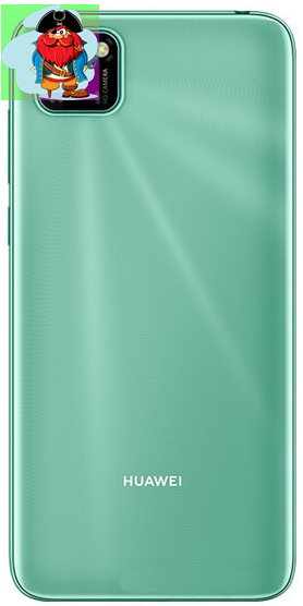 Задняя крышка (корпус) для Huawei Y5p, цвет: мятный зеленый - фото 1 - id-p169964535