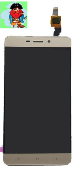 Экран для Xiaomi Redmi 4 16Gb с тачскрином, цвет: золотой - фото 1 - id-p88615373