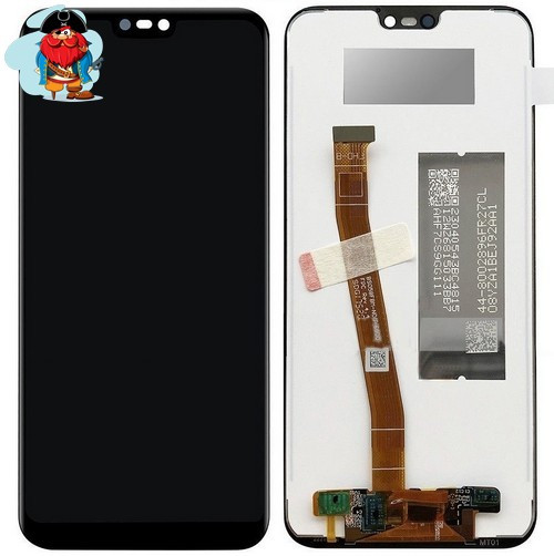 Экран для Huawei P20 Lite (ANE-LX1) с тачскрином, цвет: черный - фото 1 - id-p81921408