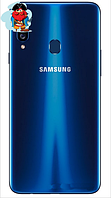 Задняя крышка (корпус) для Samsung Galaxy A20s (SM-A205U), цвет: синий