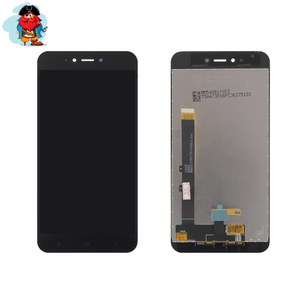 Экран для Xiaomi Redmi Note 5A с тачскрином, цвет: черный - фото 1 - id-p88615412