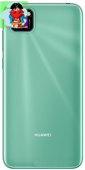 Задняя крышка (корпус) для Huawei Y5p, цвет: мятный зеленый - фото 1 - id-p169963955