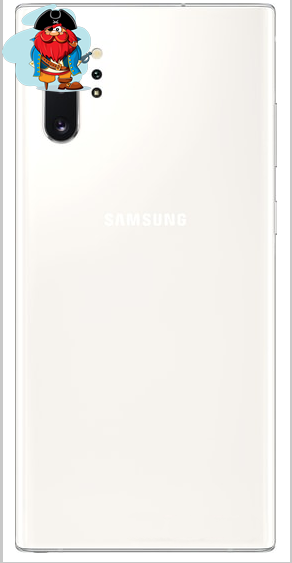 Задняя крышка (корпус) для Samsung Galaxy Note 10 Plus + (N9750), цвет: белый - фото 1 - id-p122674868