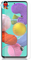 Защитное стекло для Samsung Galaxy A51, цвет: прозрачный