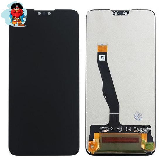 Экран для Huawei Y9 2019 (JKM-LX1, JKM-LX3) с тачскрином, цвет: черный - фото 1 - id-p96574795