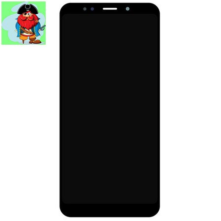Экран для Xiaomi Redmi 5 Plus с тачскрином, цвет: черный - фото 1 - id-p88615444