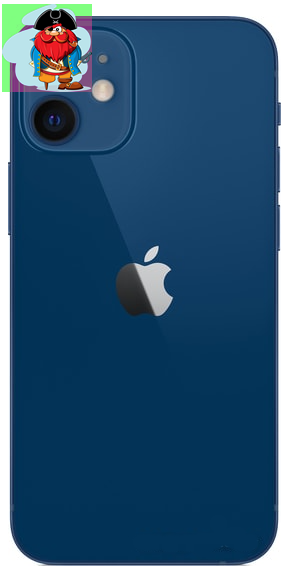 Корпус для Apple iPhone 12 mini, цвет: синий - фото 1 - id-p156937085