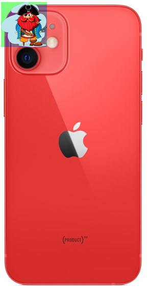 Корпус для Apple iPhone 12 mini, цвет: красный - фото 1 - id-p156937086