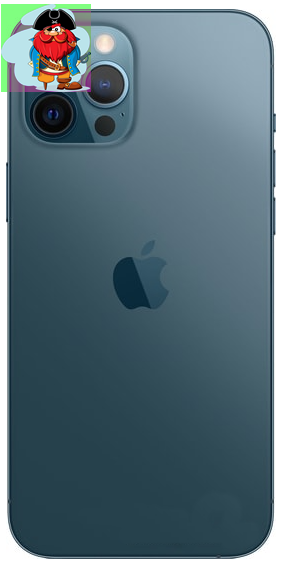 Корпус для Apple iPhone 12 Pro MAX, цвет: тихоокеанский синий