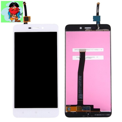 Экран для Xiaomi Redmi 4A с тачскрином, цвет: белый - фото 1 - id-p81587092