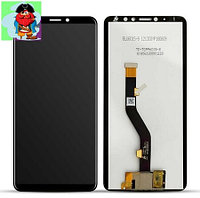 Экран для Meizu Note 8 с тачскрином, цвет: черный