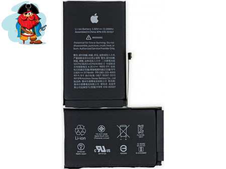 Аккумулятор для Apple iPhone Xs Max (616-00507)оригинальный - фото 1 - id-p99727345