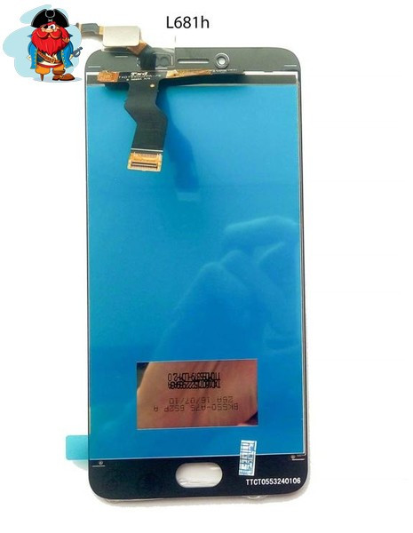 Экран для Meizu M3 Note (L681H) с тачскрином, цвет: черный - фото 1 - id-p88615455