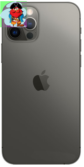 Корпус для Apple iPhone 12 Pro, цвет: графитовый