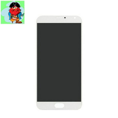 Экран для Meizu MX5 с тачскрином, цвет: белый - фото 1 - id-p88615490