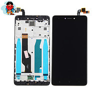 Экран для Xiaomi Redmi Note 4X, Note 4 Global с тачскрином, цвет: черный (с рамкой, не склеенный)