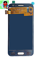 Экран для Samsung Galaxy J2 2015 J200 с тачскрином, цвет: золотой, оригинальный