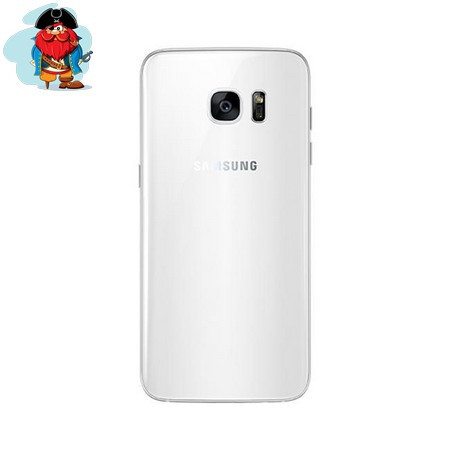 Задняя крышка для Samsung Galaxy S7 Edge (SM-G935), цвет: белый - фото 1 - id-p99842812