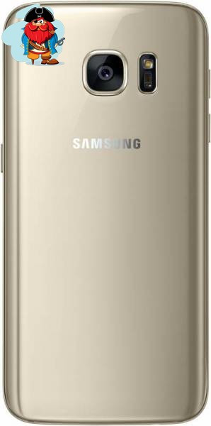 Задняя крышка (корпус) для Samsung Galaxy S7 (SM-G930), цвет: золотой - фото 1 - id-p99842816