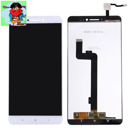 Экран для Xiaomi Mi Max с тачскрином, цвет: белый + ПОДАРОК - фото 1 - id-p81587155