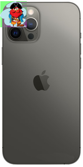 Корпус для Apple iPhone 12 Pro MAX, цвет: графитовый