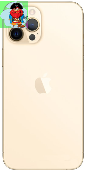 Корпус для Apple iPhone 12 Pro MAX, цвет: золотой - фото 1 - id-p156936302