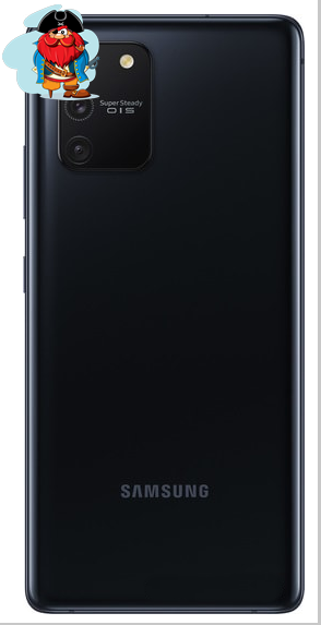 Задняя крышка (корпус) для Samsung Galaxy S10 Lite (SM-G770F), цвет: черный - фото 1 - id-p129963995