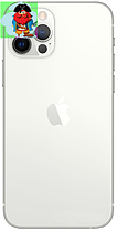 Корпус для Apple iPhone 12 Pro, цвет: серебристый